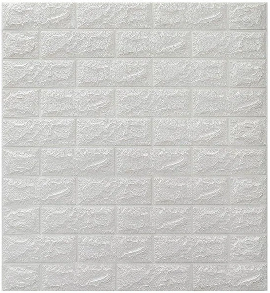 Rénovation Murale Express : 30 Panneaux 3D Blancs Autocollants et Lavables