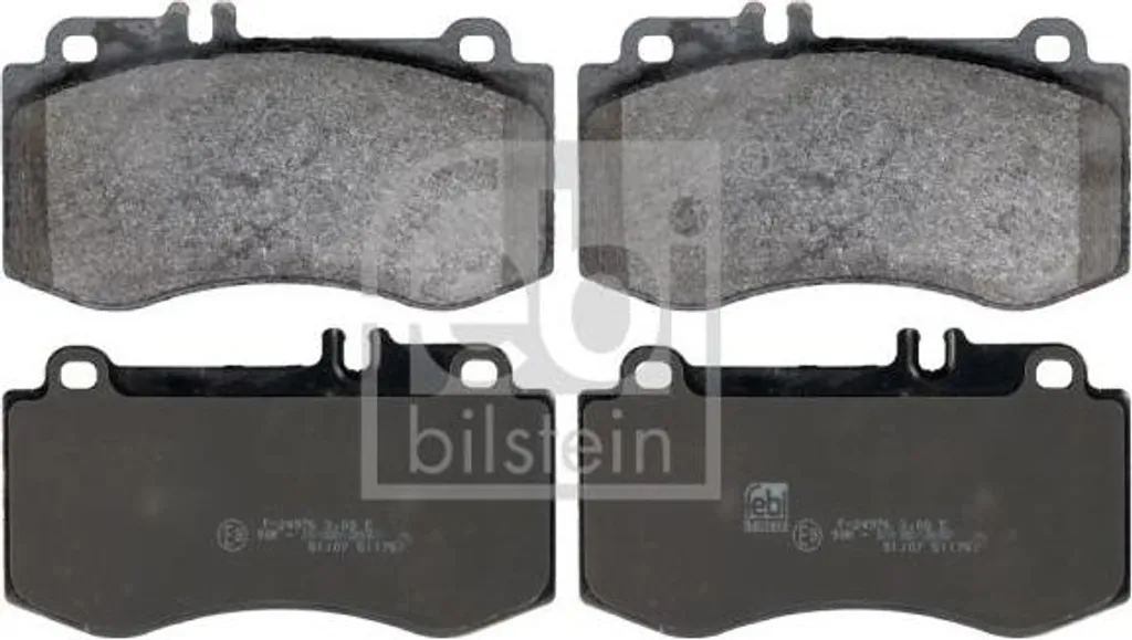 Plaquettes de frein haute performance Febi 116131 OE A0054207720 pour CLS