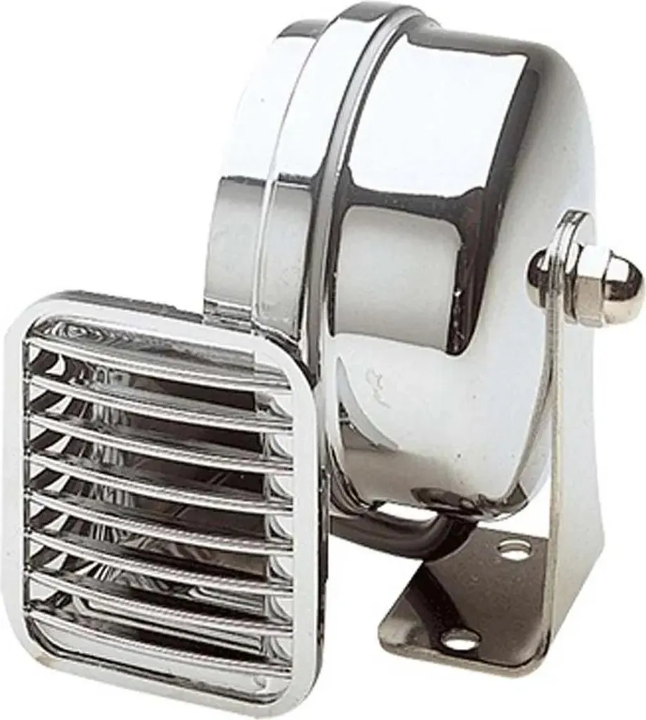 Corne de basse Vetus 12v argent One Size - Avertisseur sonore bateau