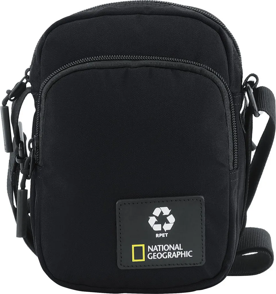 Sac de voyage compact bandoulière pour excursions et ville Noir OCEAN