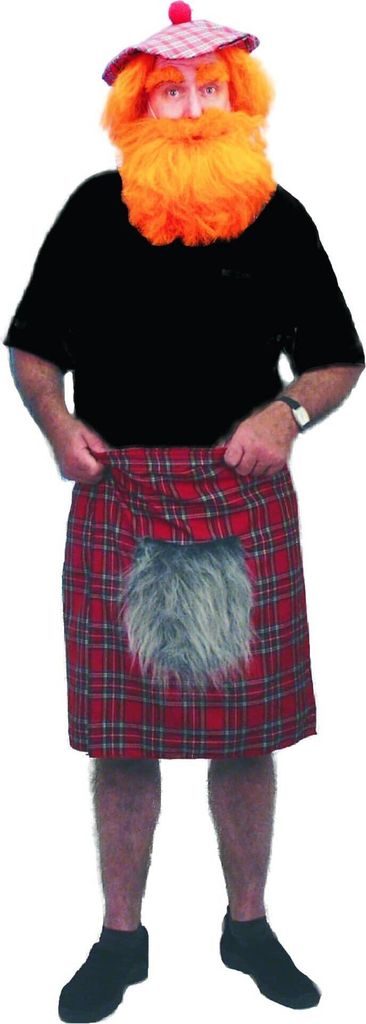 Accessorio per costume da kilt scozzese, colorato - taglia Immagine del prodotto 