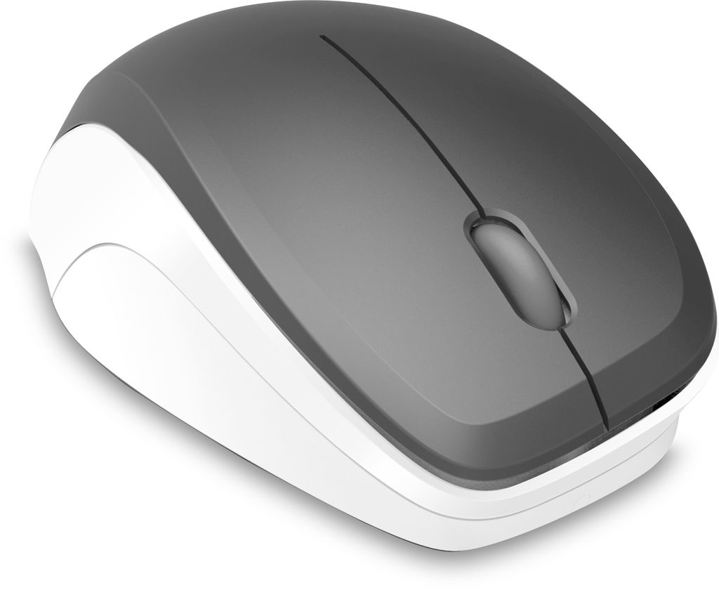 SPEEDLINK LEDGY Mouse - Wireless, Silent, black-white