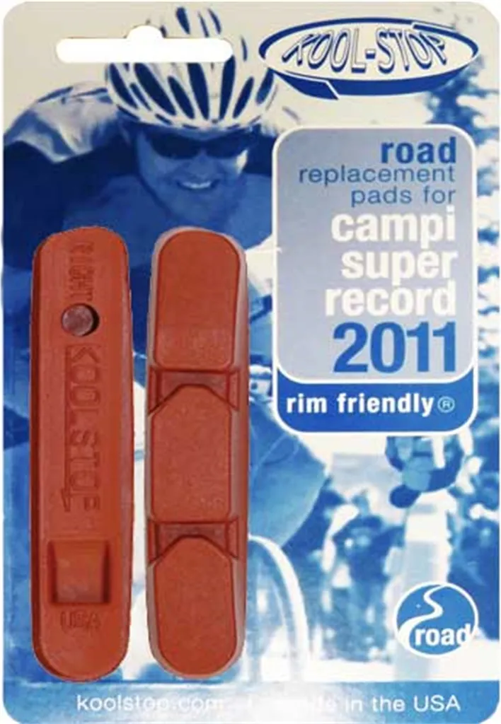 Patins Kool-Stop R15 Salmon Haute Performance pour Campagnolo Record