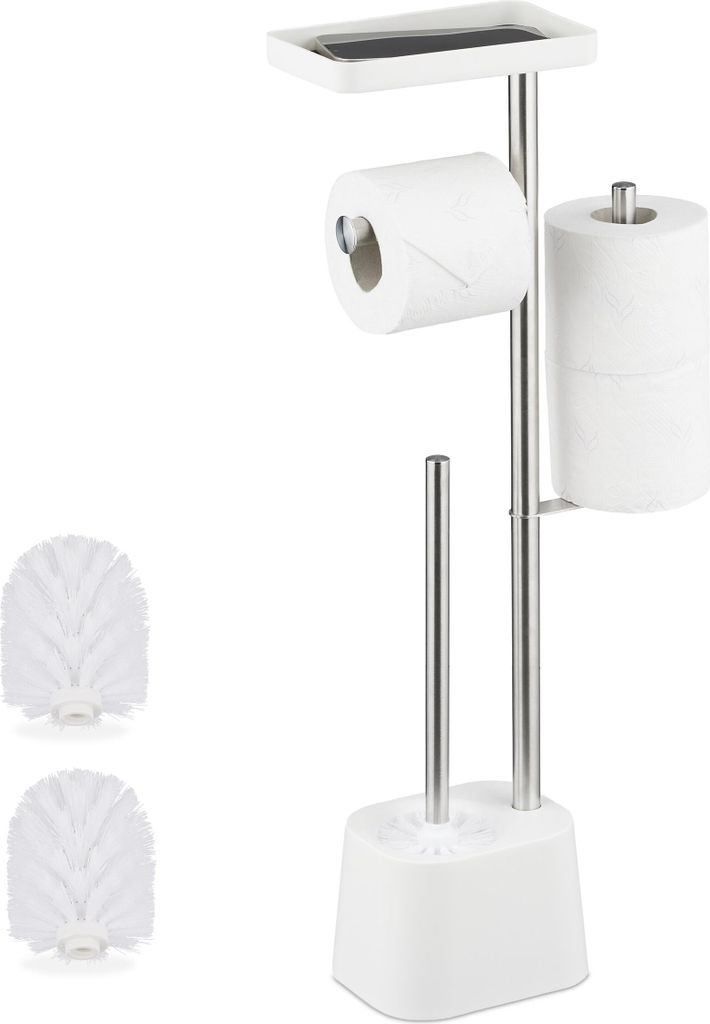 Relaxdays WC-set, afmetingen: 65,5 x 29 x 11 cm, bestaande Productafbeelding 