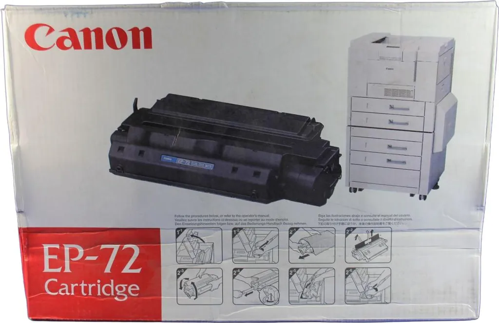 Toner d'origine Canon EP-72 noir à haute autonomie d'impression