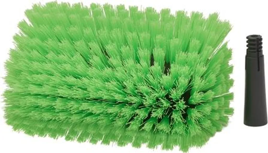 Brosse de nettoyage D&L 5 faces à fibres rigides pour portail alu