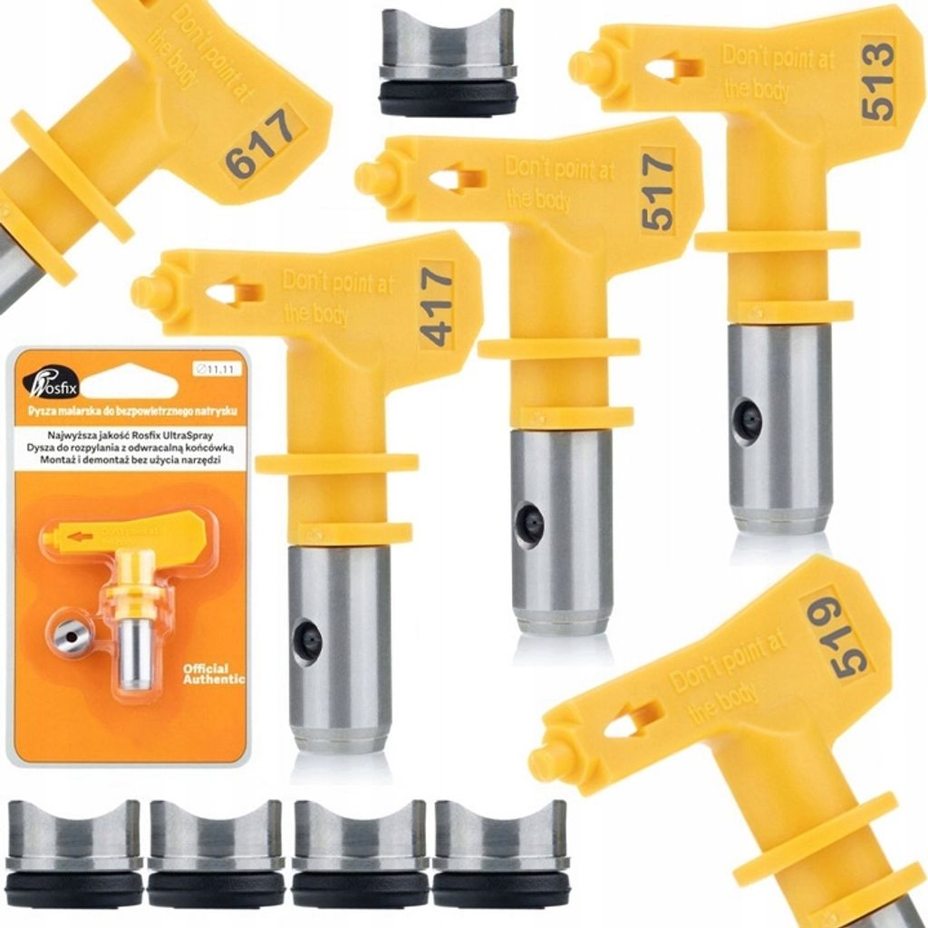 Rosfix Sada Ultra Spray 513, 517, 519, 417, 617 – Tryska Obrázek produktu 
