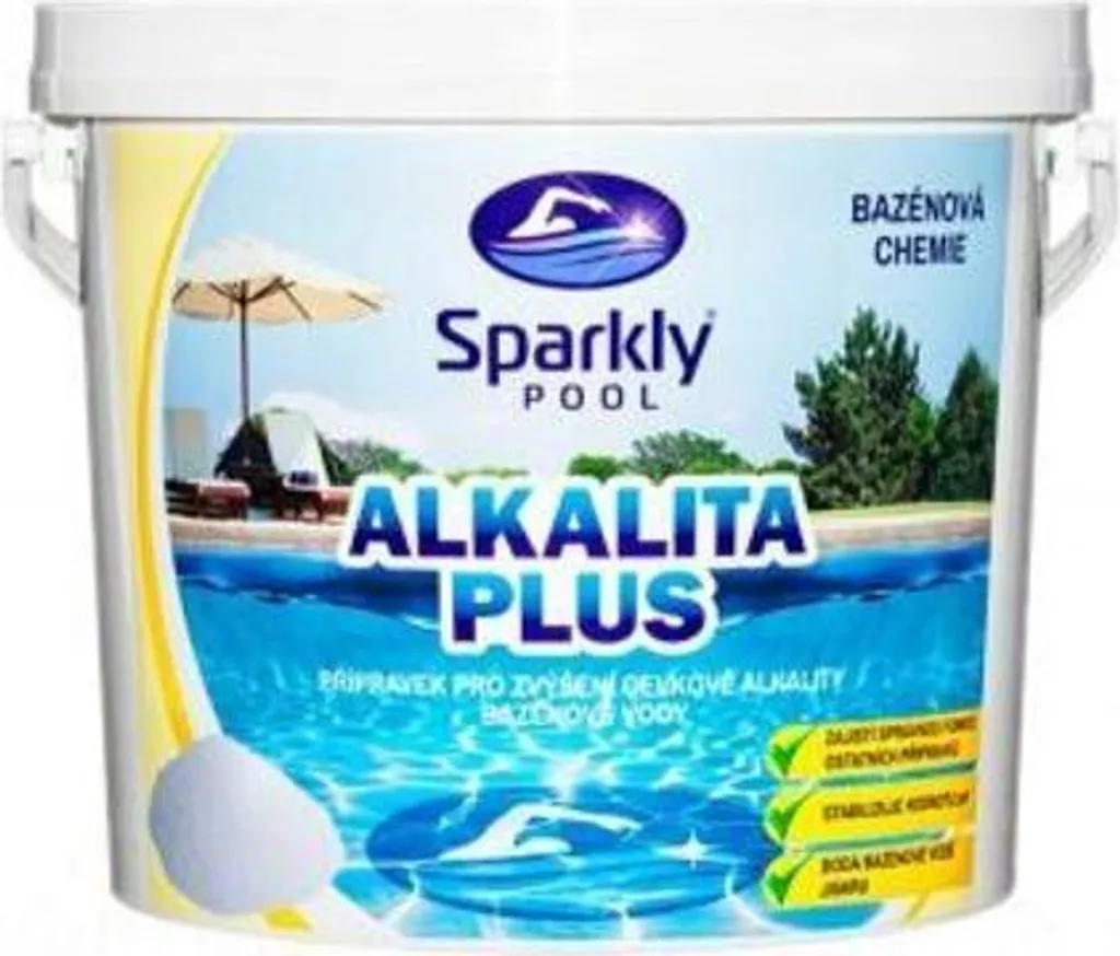 Stabilisant TAC Alkalita Plus Sparkly POOL 3 Kg à Dissolution Rapide
