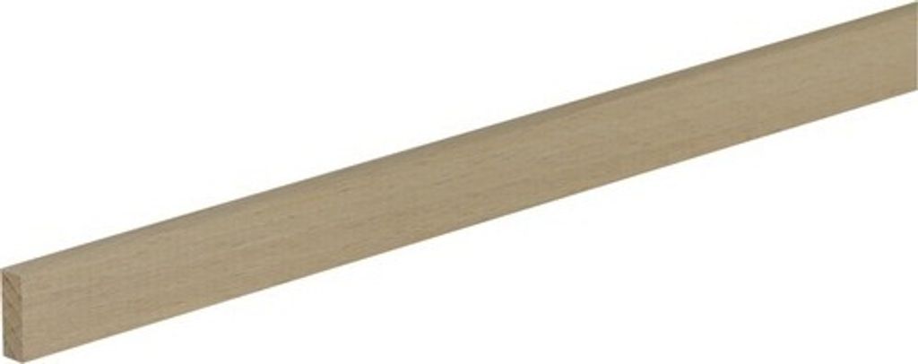 Konsta Rechteckleiste Buche roh 2400 x 30 x 9 mm
