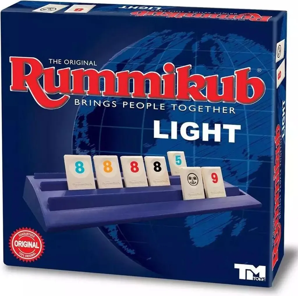 Jeu Rummikub Light LMD3605 TM Toys : Chiffres et Stratégie