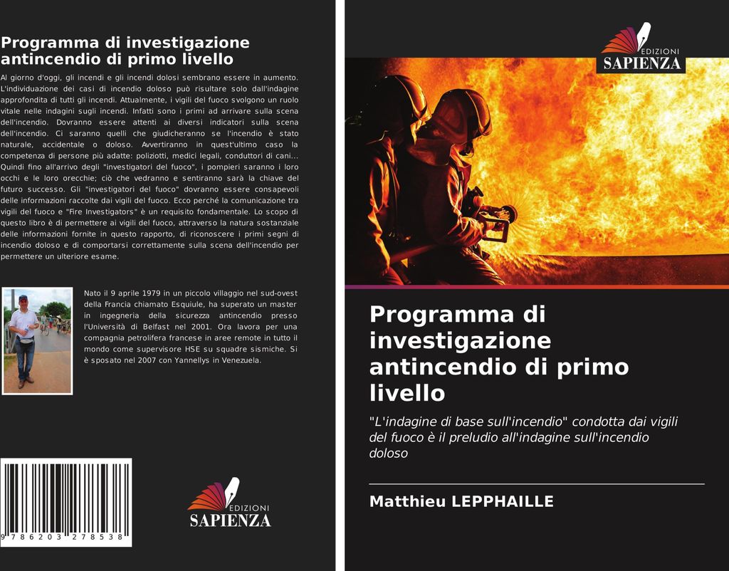 Programma di investigazione antincendio di primo livello