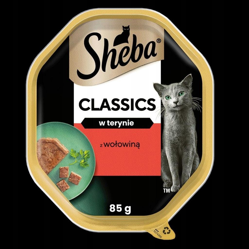 Sheba Katzenfutter Pastete mit Rindfleisch 85 g