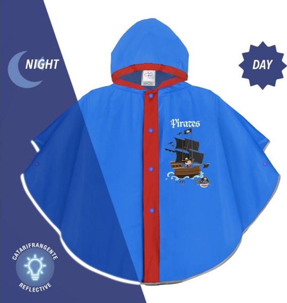 Impermeabile per bambini - poncho 15603 Immagine del prodotto 