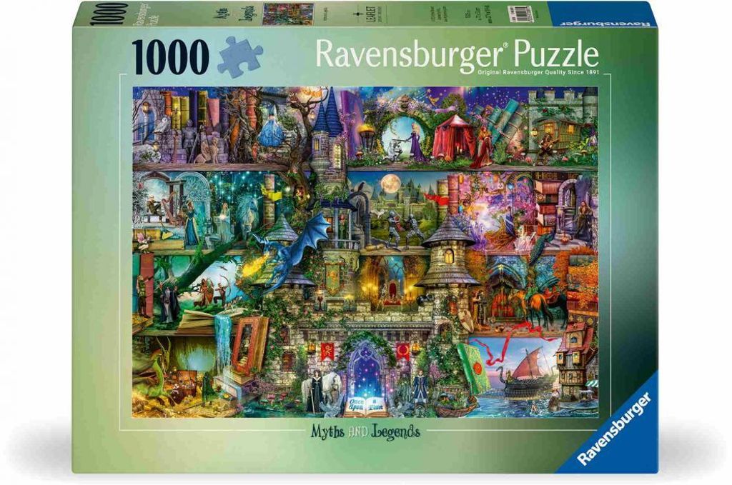 Ravensburger 12000089, 1000 Stück(e), Fantasie, 14 Jahr(e) Produktbild 