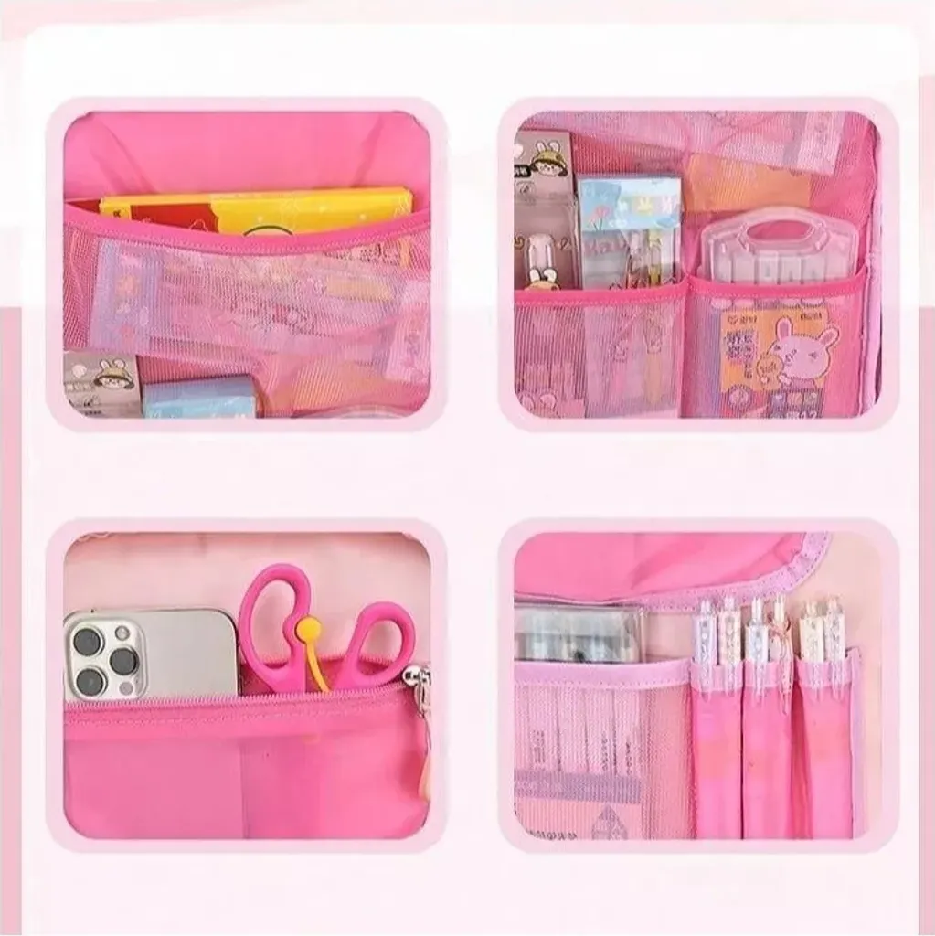 RABBIT simpatico zaino scuola tasche universali, catarifrangenti PL163FIO - 8