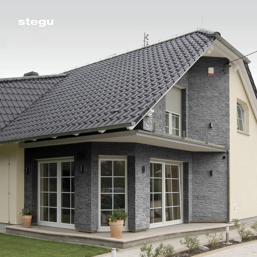 Rénover un mur intérieur avec Mexicana Graphite STEGU - Pose facile