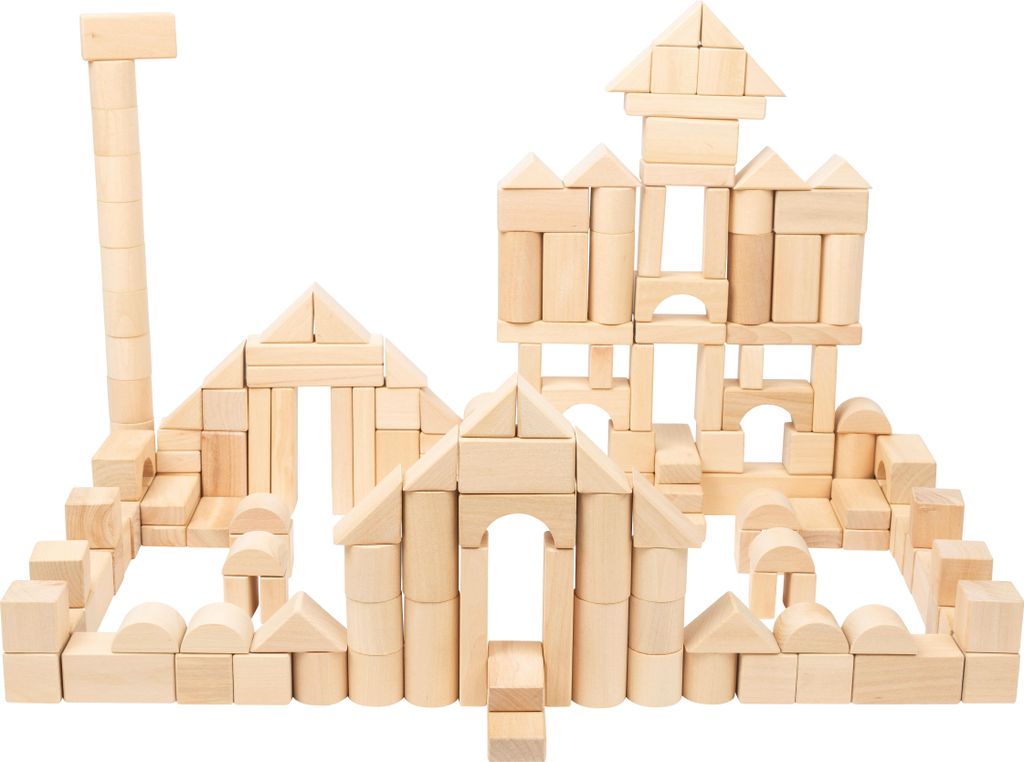 Holzbausteine Natur 200er-Pack im Beutel Produktbild 