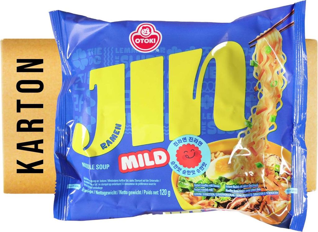 Ottogi Jin Ramen mild 20x120g