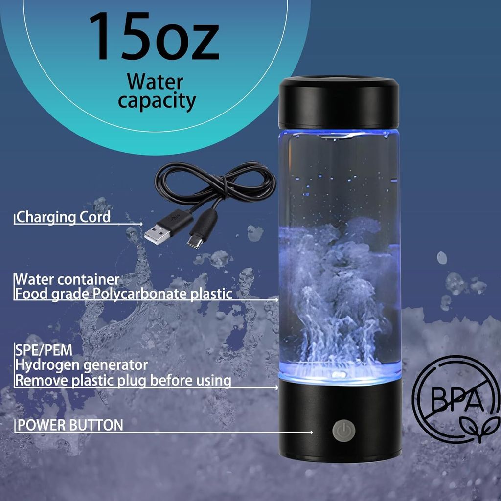 Wasserstoff Wasserflasche, tragbarer Wasserstoff Produktbild 8