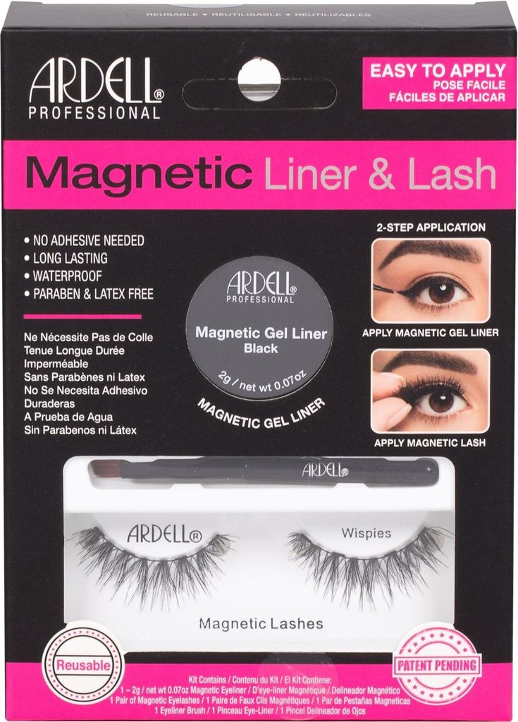 Ardell Magnetic Liner & Lash False Eyelashes Wispies