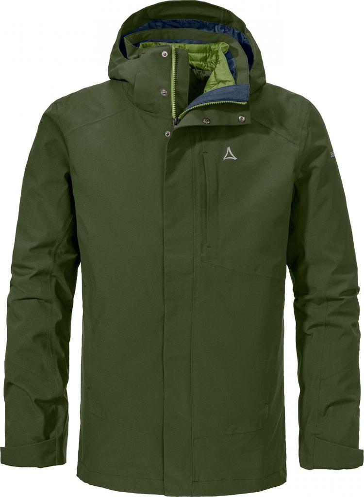 SCHÖFFEL 3in1 Jacket Auerspitz M 6004 loden green 48