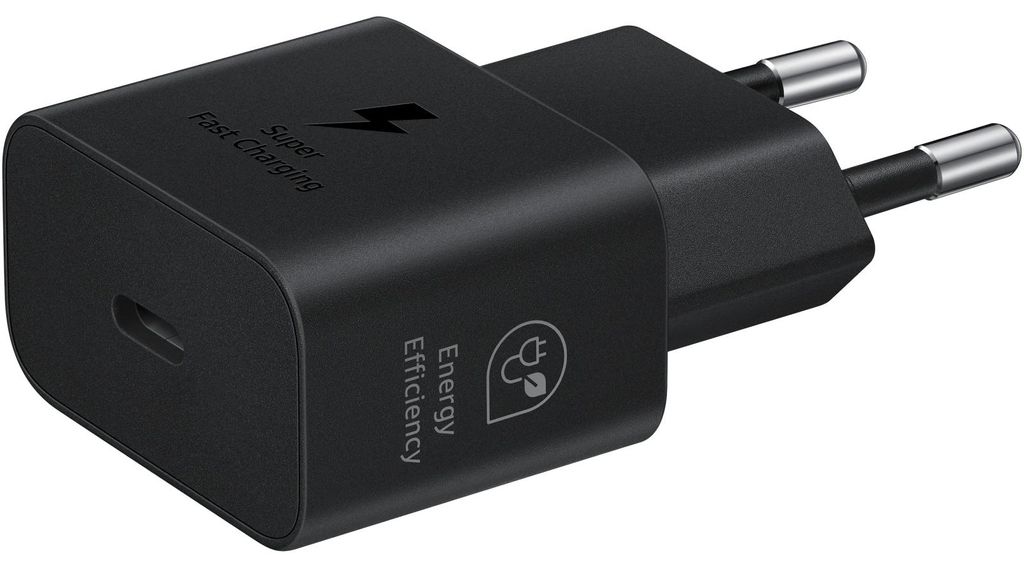 Caricabatterie da parete Samsung EP-T2510NBEGEU, USB-C, PD, Immagine del prodotto 