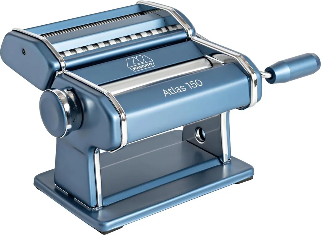 Machine Marcato Atlas 150 Powder Blu : Finissez-en avec les Pâtes Industrielles