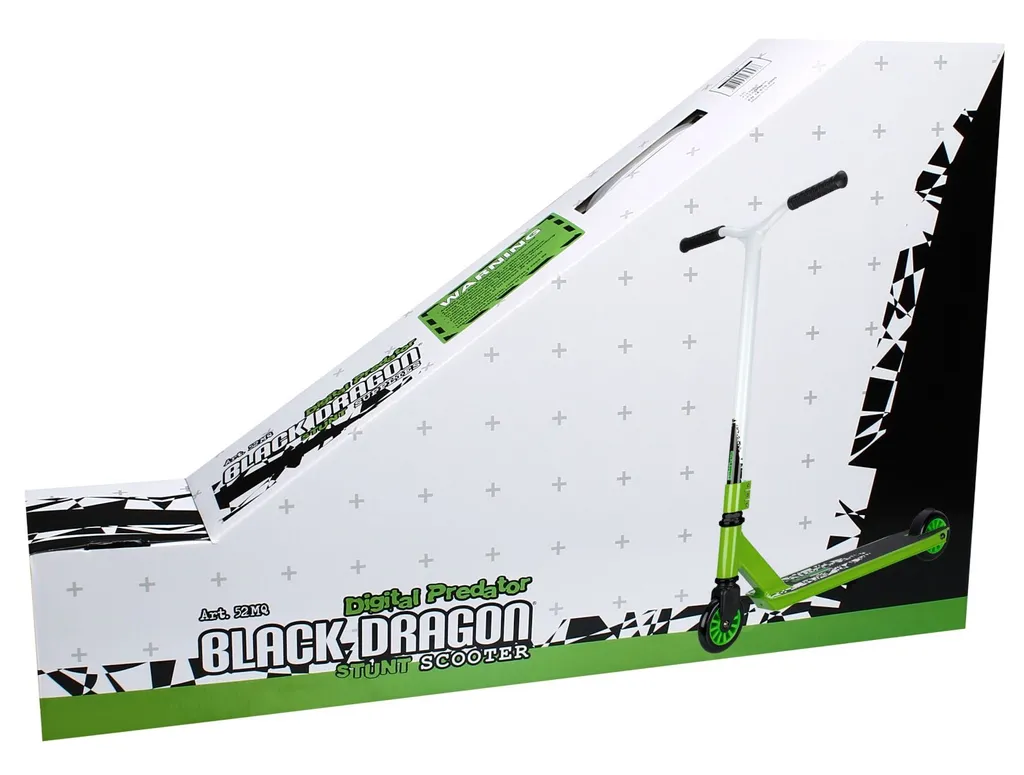 Trottinette skatepark Black Dragon pour initiation aux sauts