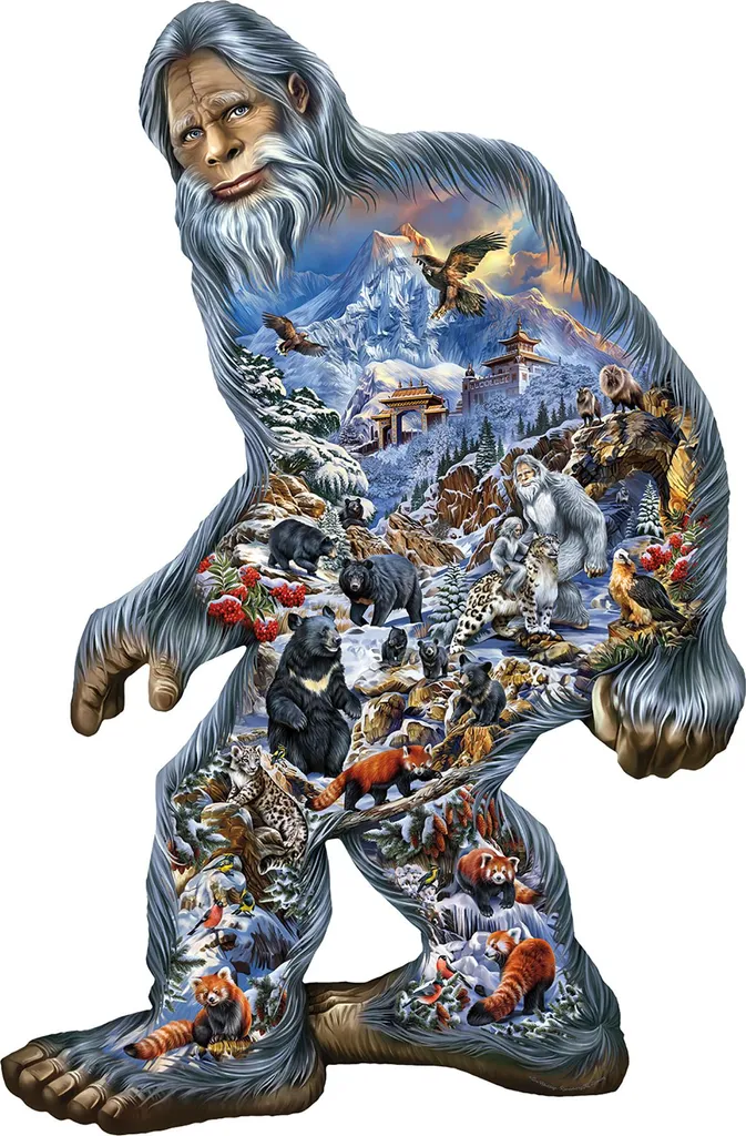 Puzzle Yeti Fantaisie SunsOut 850 pièces : Qualité Premium et Couleurs