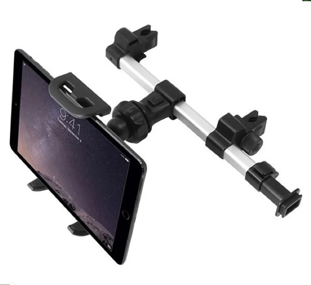 Support voiture tablette en alu avec bras extensible de réglage central - 4