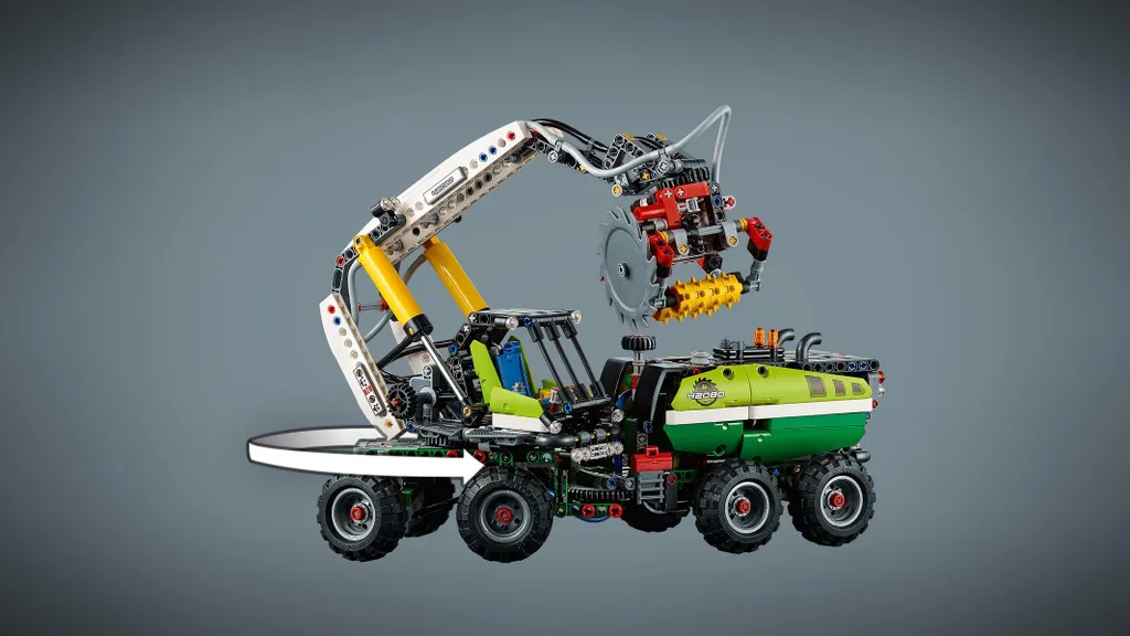 Jeu de construction motorisé Abatteuse forestière LEGO Technic 42080 - 16