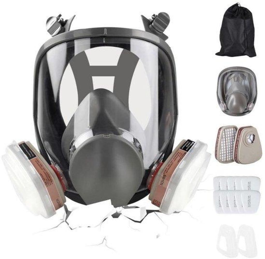 Maschera protettiva per imbianchini - Maschera a pieno Immagine del prodotto 