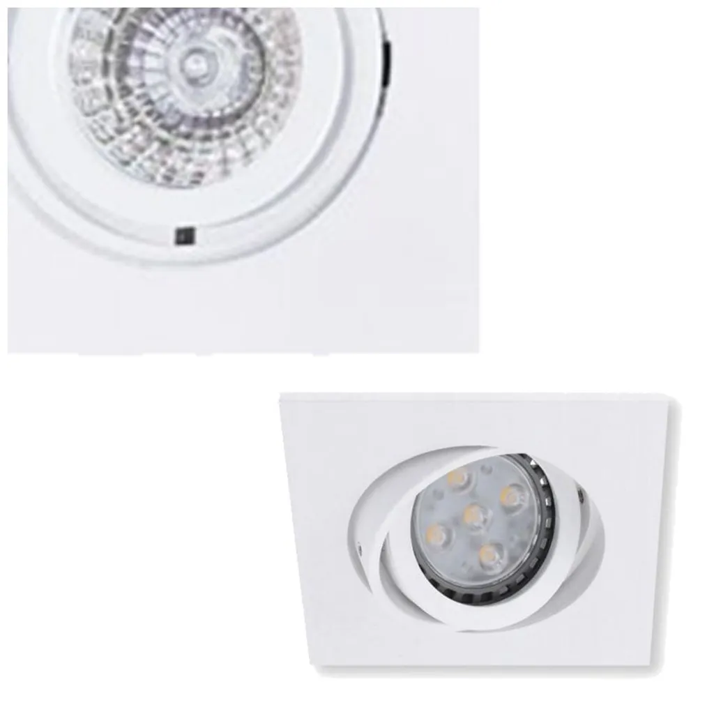 Azzardo Editta AZ0807 Bianco: Faretti da Incasso Orientabili Design
