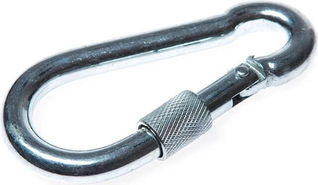 2 x Schraubkarabiner Ø 5 mm Karabinerhaken Karabiner Produktbild 2