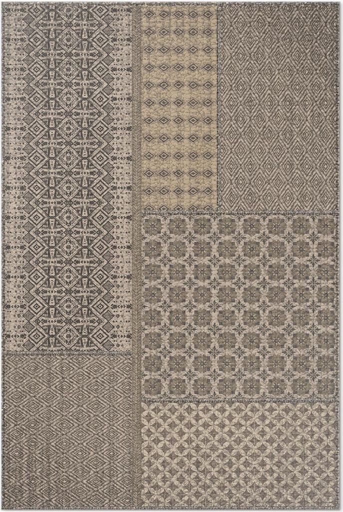 Aztekenmuster Nachahmung eines dekorierten Stoffes – Vinylteppich – 100x150 cm – Indoor Teppich – Flur – Pflegeleicht – Modern