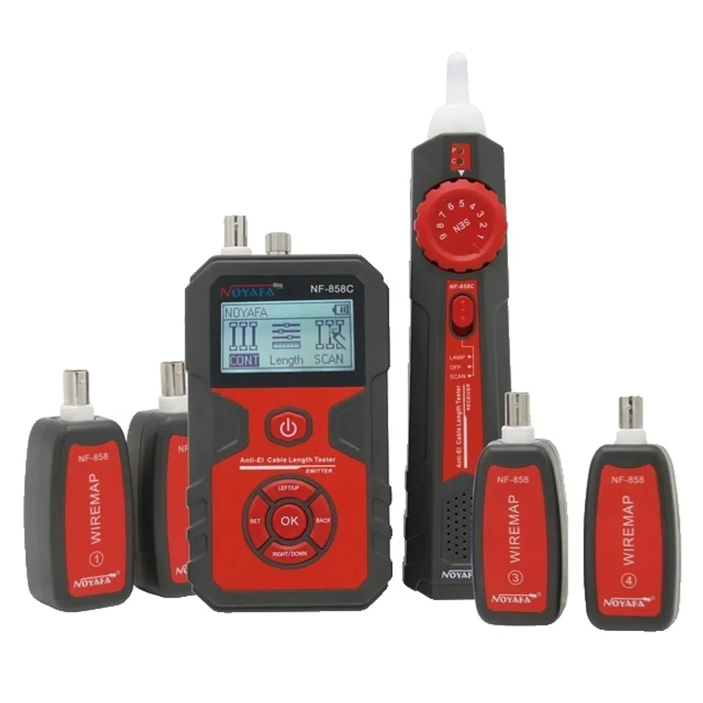 Tester Noyafa NF-858C Originale: Il Tuttofare per Cavi Rete e BNC