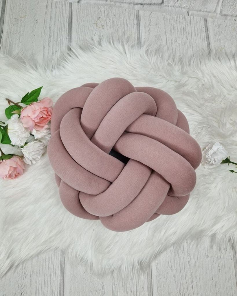 Knot Pillow Kissen / Größe 35cm x 35cm / Viele Farben zur Produktbild 