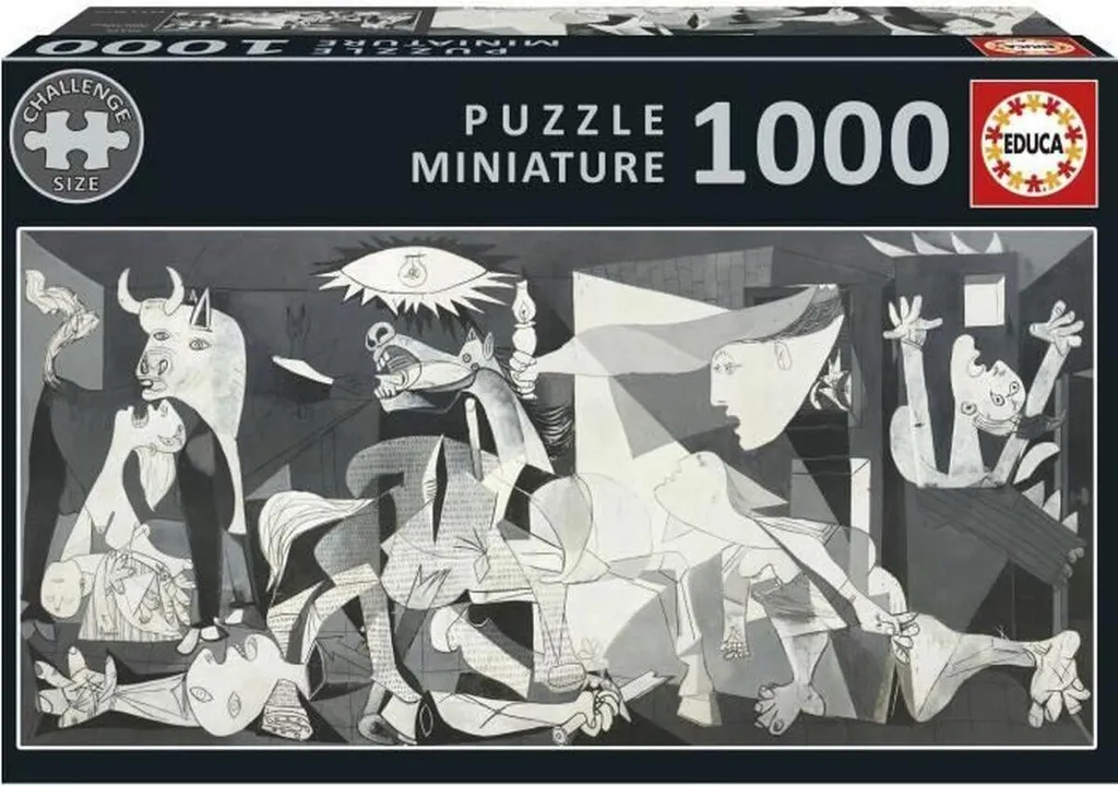 Puzzle Guernica Picasso 1000 pièces Educa Miniatura - Détails Précis