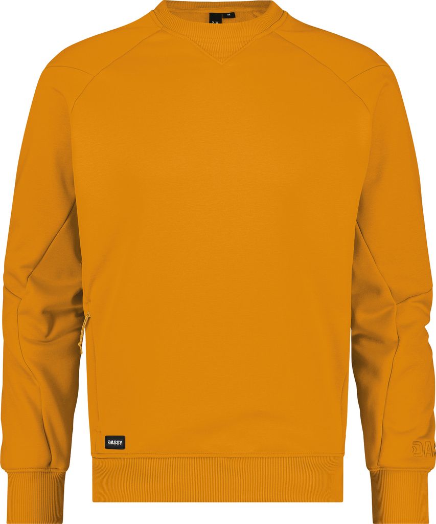 DASSY Sweatshirt DOLOMITI Pullover Gr. L gelb