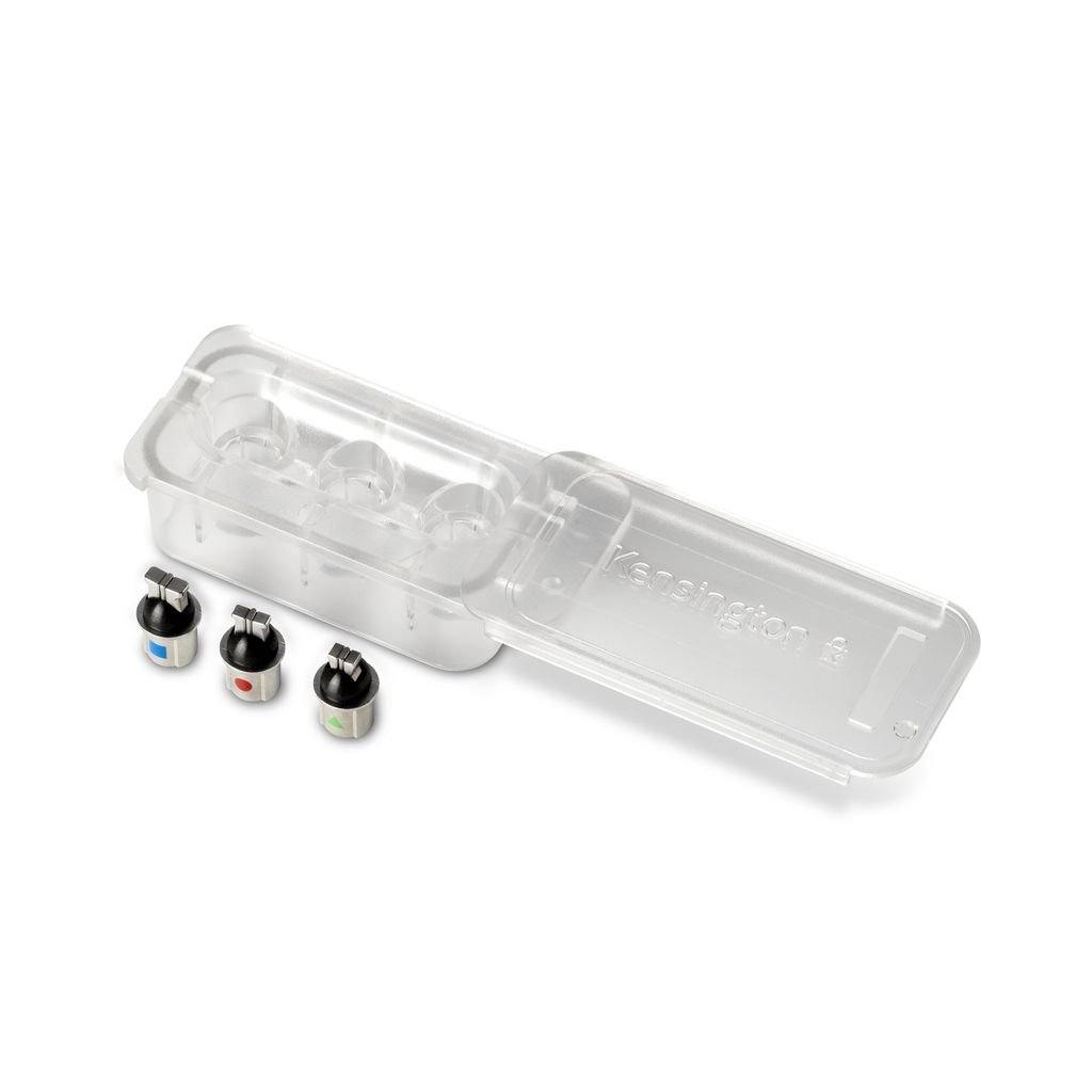 Kensington Replacement Lock Head Tips for Universal 3-in-1 Laptop Lock - Schlossspitzen - für P/N: K60615WW, K62316WW, K62317WW, K62318WW, K62319E...