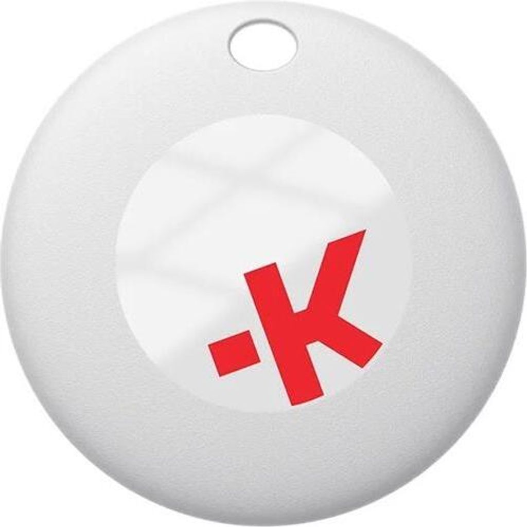 Tracker eTag, kompatibel mit Apple Wo ist? Gepäck- und Schlüsselfinder für die App Wo ist?, in mattweißem Design