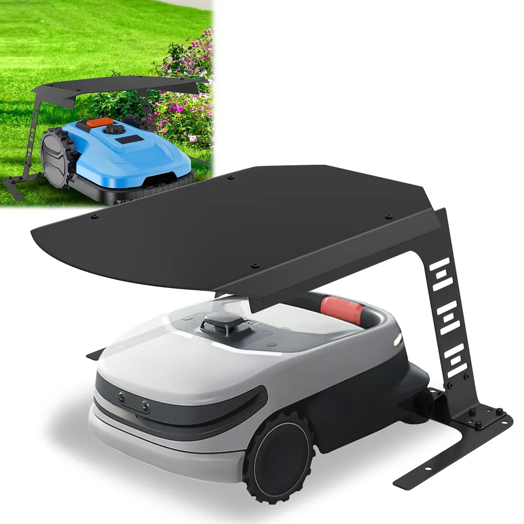 Protégez votre Robot Tondeuse du Soleil et de la Pluie avec ce Garage