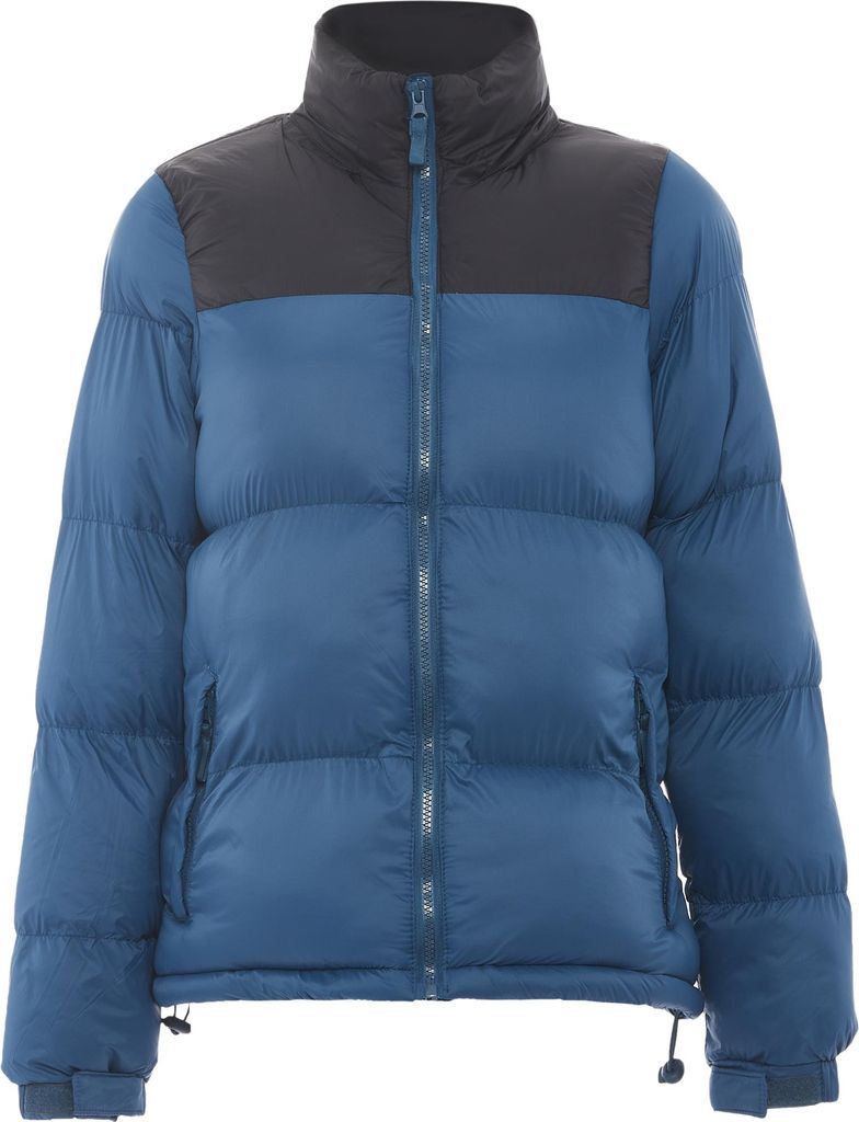 BOCOCA damen wattierte steppjacke - dunkleblaugrün schwarz, M