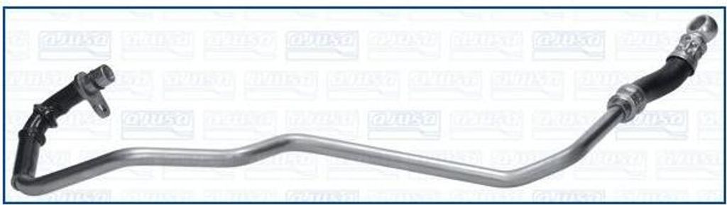 AJUSA Ölleitung für Turbolader Ölvorlaufleitung Turbolader OP10597 für BMW 1 Schrägheck (F20) 3 Touring (F31) 3 Limousine (F30, F80) 1 Schräg...