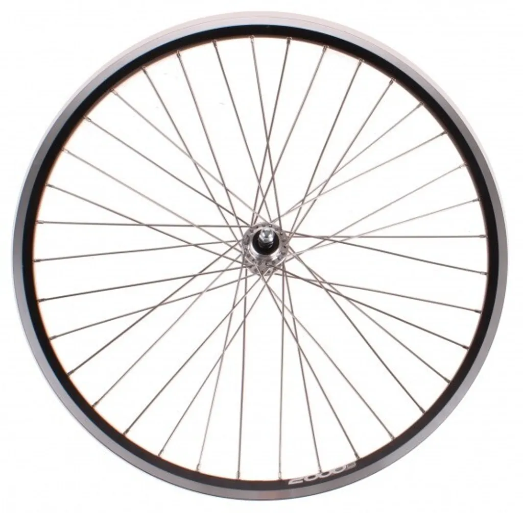 Roue Roland 28 pouces ZAC2000 aluminium noir contre le voilage