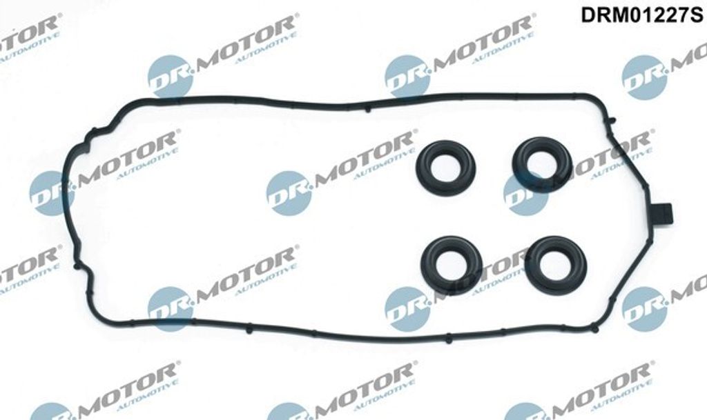 DR.MOTOR AUTOMOTIVE Dichtungssatz Zylinderkopfhaube Ventildeckel für RENAULT Clio III Schrägheck (BR0/1, CR0/1) DRM01227S