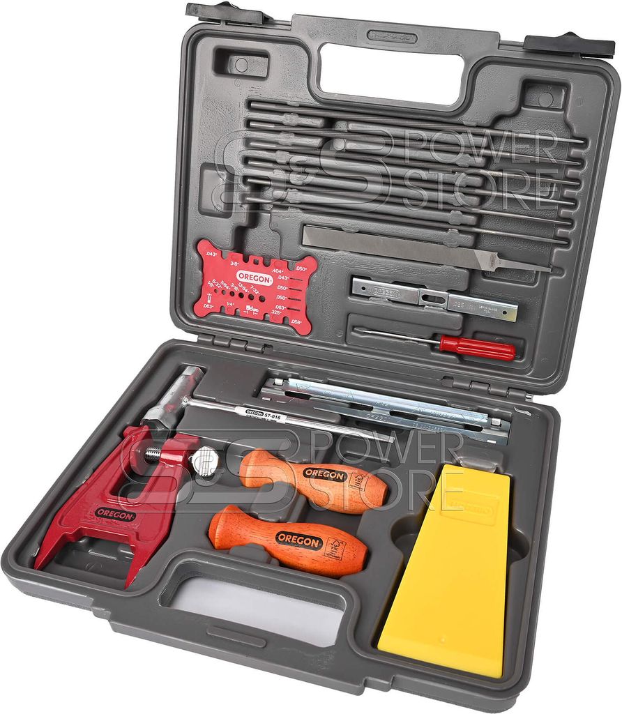 Oregon Set d'outils d'affûtage 4 - 5,5 mm 16 pièces en Image du produit 