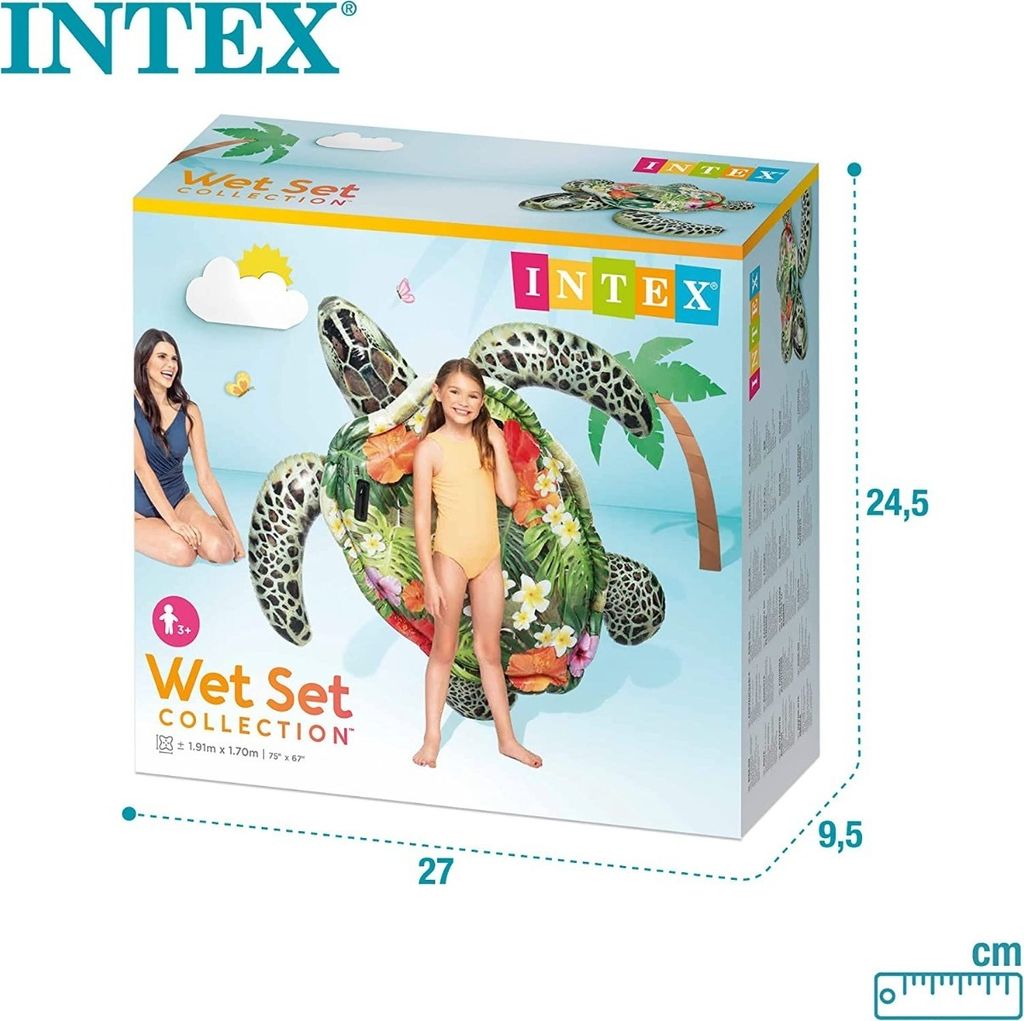 INTEX Dmuchany żółw morski 191 x 170 cm Zdjęcie produktu 24