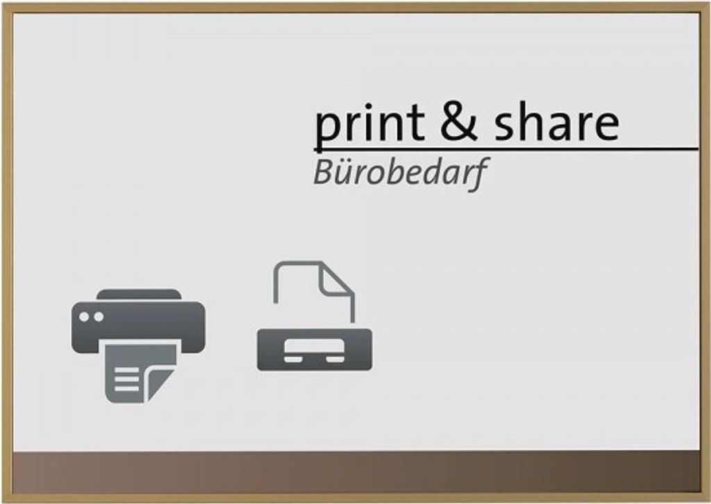 MADRID Bronze Line Türschild DIN A5 quer, Format: 150,5x212,5 mm