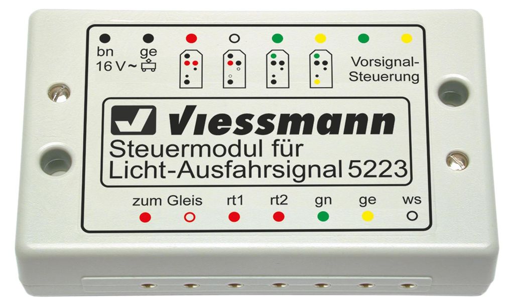 Viessmann 5223 - Steuermodul für Licht-Ausfahrsignale - Neu Produktbild 